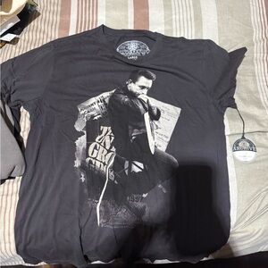 Men's Black Graphic T-Shirt